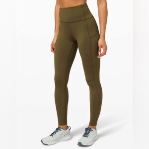 Lululemon Fast and Free High-Rise Tight 28" *Non-Reflective Brushed Nulux